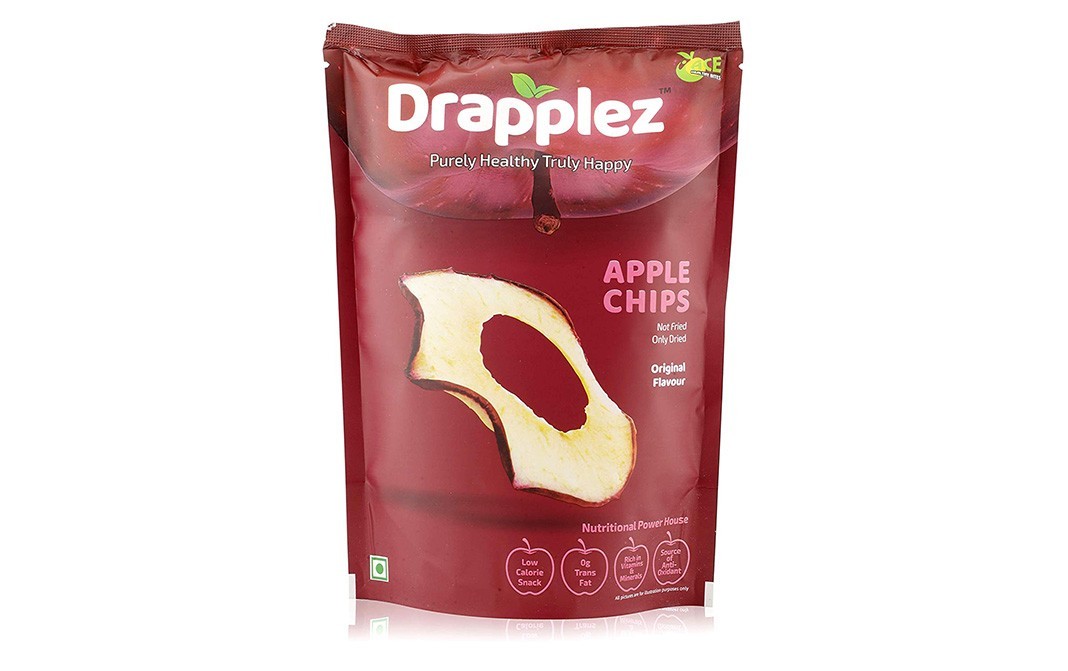 Drapplez Apple Chips Original Flavour    Pack  27.2 grams